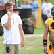 Illustration for article titled Man Who Looks Nothing Like Troy Polamalu Infiltrates Steelers Practice In Polamalu Costume